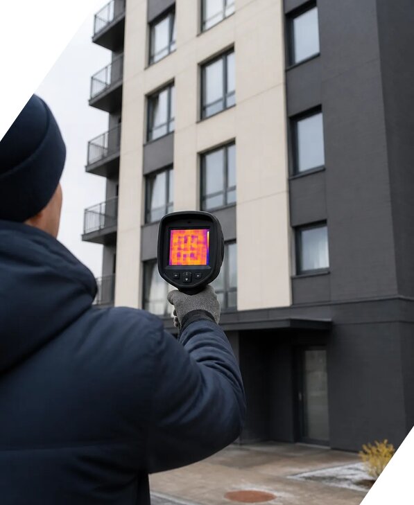 Тепловизионное обследование зданий в Севастополе от 5161 р. | ЭкспертизаРоссия